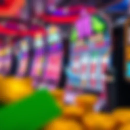 Exciting online slot machine in action