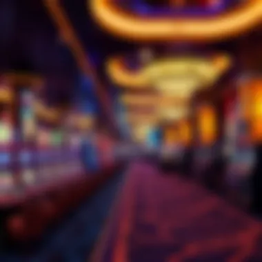 Luxurious gaming floor at Planet Hollywood Biloxi