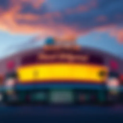 Vibrant exterior of Planet Hollywood Biloxi