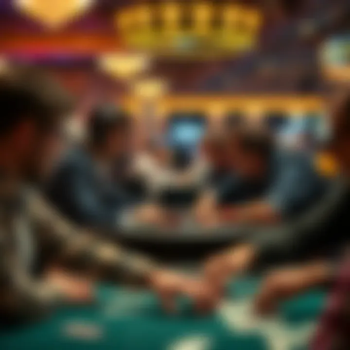 Player Dynamics in the WSOP Ecosystem Visual of strategic interactions among players in the WSOP ecosystem