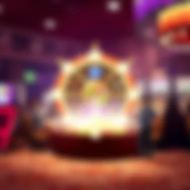 Innovative User Engagement Strategies An illustration showing user engagement strategies on PlayLuckyLand