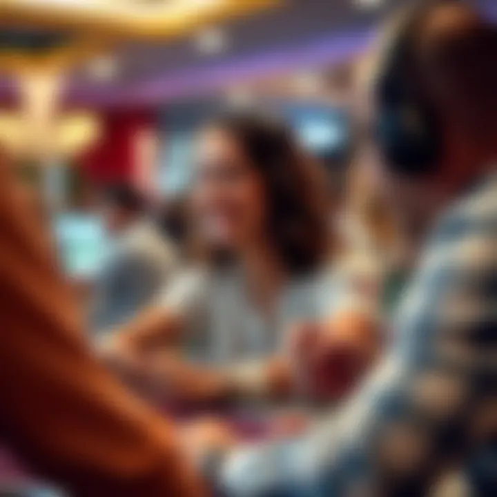 Beginner enjoying gameplay on a poker app