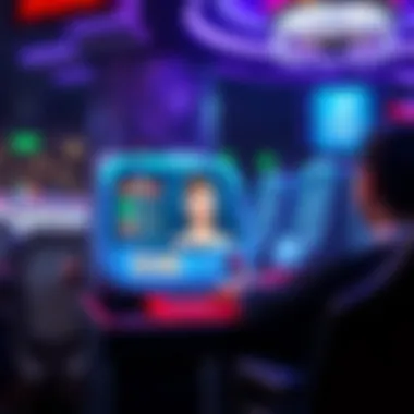 Engaging with Poker Technology Player interface of a poker simulator