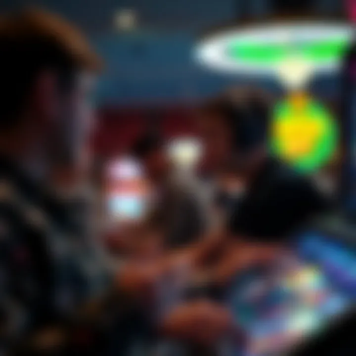 A snapshot of social interactions occurring in an online slots gaming community, demonstrating the social aspect of Quick Hits.