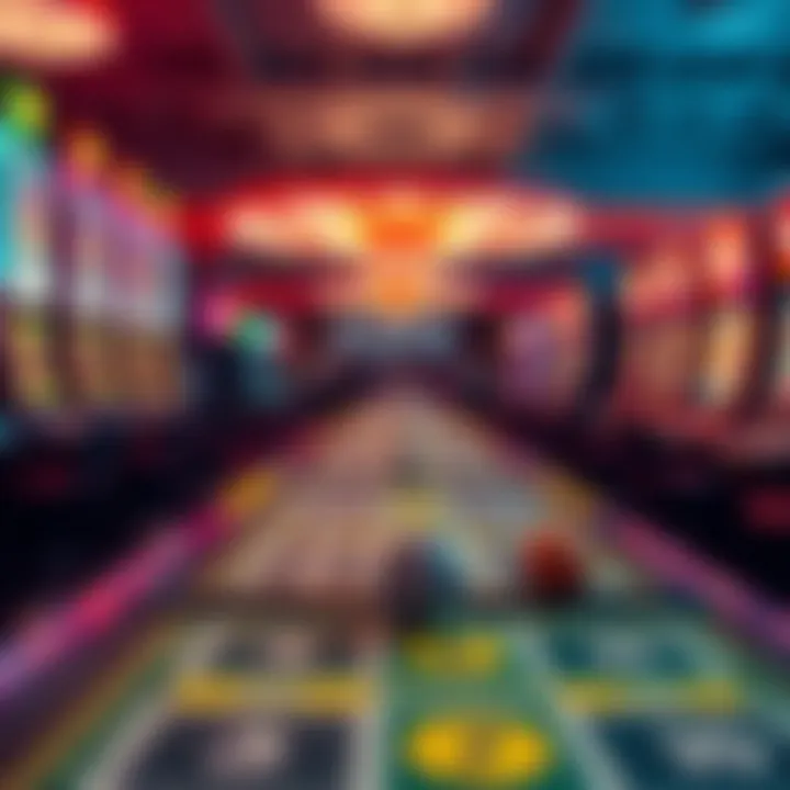 A serene setting emphasizing responsible gaming practices