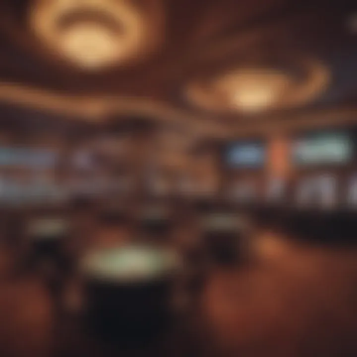 Event space within Rivers Casino Indiana hosting a live performance