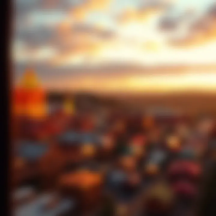 Scenic view of Deadwood highlighting the casino's local surroundings