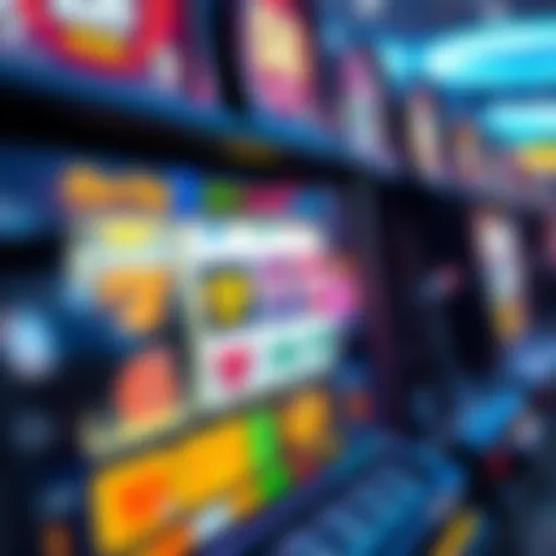 Innovation in Slot Gaming Technology An artistic representation of a modern slot machine featuring advanced technology