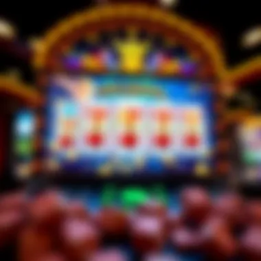 Engaging Gameplay Experience of Super Surprise Slots Vibrant depiction of Super Surprise Slots gameplay on a digital screen