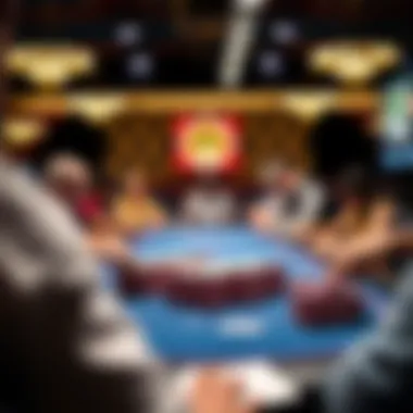 A visual representation of different Texas Hold'em tournament structures