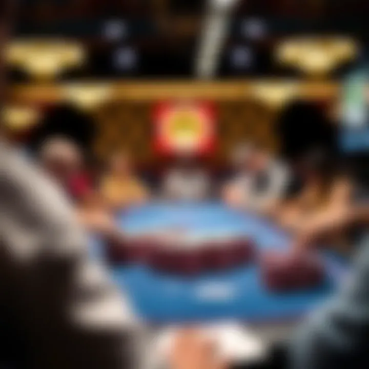 A visual representation of different Texas Hold'em tournament structures