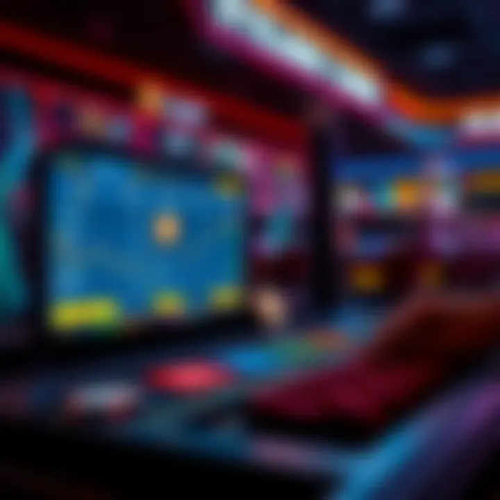 User-Friendly Interface of Crypto Gambling Platforms User interface of a popular crypto gambling site