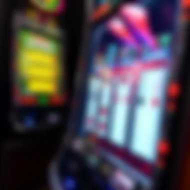 A close-up of a video poker screen showcasing gameplay