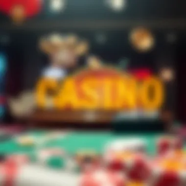 Illustration of diverse online casino bonus options