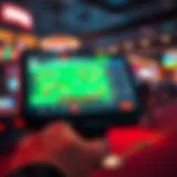 User-friendly interface of a sports betting app