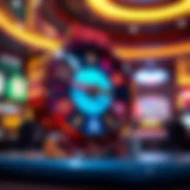 An illustration depicting the mechanics behind free spin bonuses in online casinos