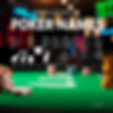 Evolution of Poker Names An infographic depicting the evolution of poker game names over time