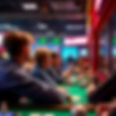 Community building through bingo chat