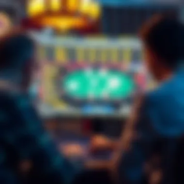 Detailed Analysis of Poker Strategies A detailed analysis of poker strategies on a digital screen