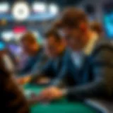 Intense gameplay at WPT Alpha8