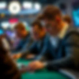 Intense gameplay at WPT Alpha8