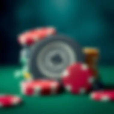 Illustration of various poker cap types and their features