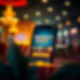 User Interface of Jackpot City Casino App Showcasing the vibrant interface of the Jackpot City Casino app.