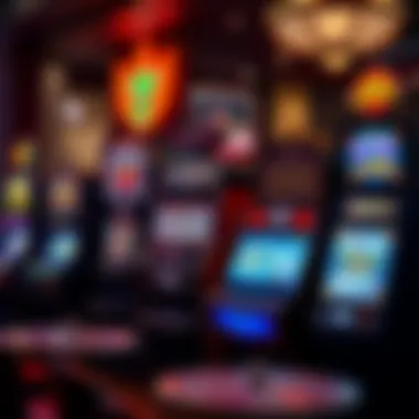 Group of diverse slot machines showcasing different themes