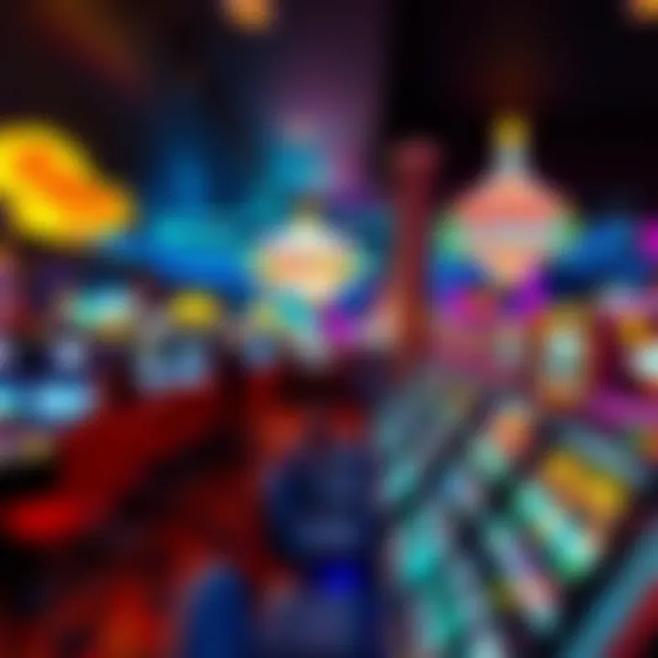 Exciting gaming environment in a Las Vegas casino