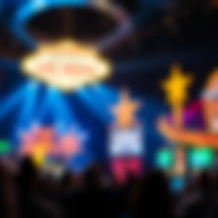 Live entertainment show in Las Vegas