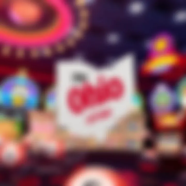 Illustration of various lottery games available in Ohio