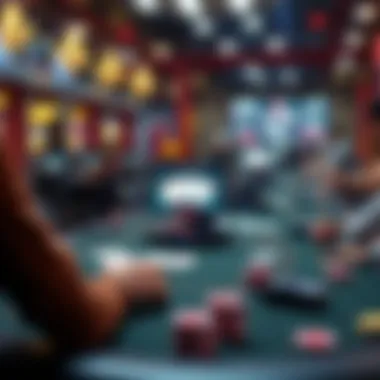 Technology's Impact on Online Poker Gameplay A visual representation of technology's influence on online poker gameplay