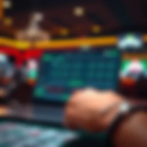 Understanding Security in Online Betting A secure online betting platform interface