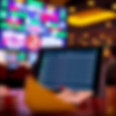 Modern sports betting technology interface displayed on a tablet