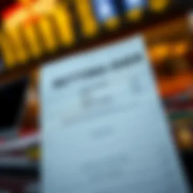 A close up of a betting slip and odds