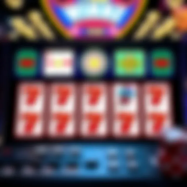 A captivating video poker screen showcasing a winning combination