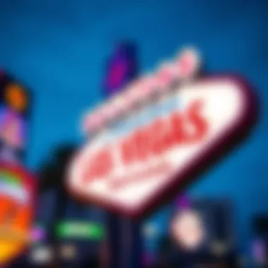 Close-up of the Vintage Design A close-up view of the Welcome to Las Vegas sign showcasing its vintage design