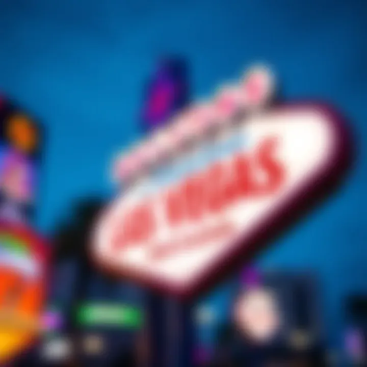 Close-up of the Vintage Design A close-up view of the Welcome to Las Vegas sign showcasing its vintage design