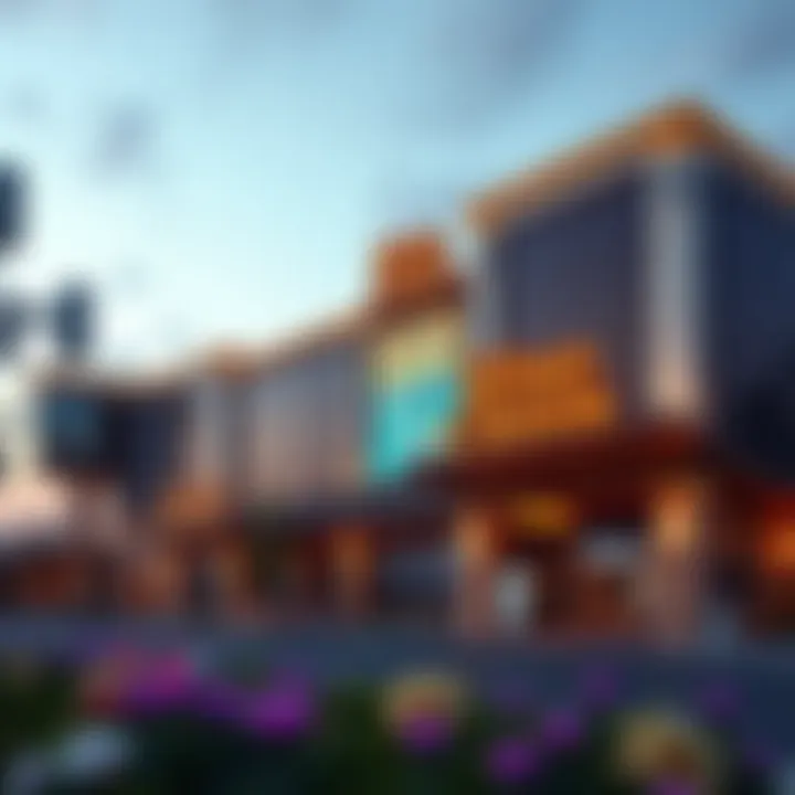 Exterior view of Wind Creek Bethlehem Casino & Resort showcasing its architectural grandeur