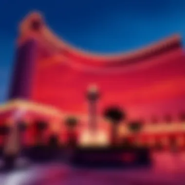 Luxurious architectural design of Wynn Resort showcasing its grandeur