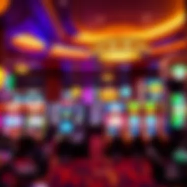 A vibrant gaming floor filled with various gaming options available at Wynn Resort