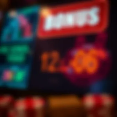 Close-up of promo codes on a digital screen