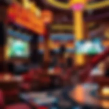 Enjoy Live Performances and Events Outdoor entertainment area at a Hollywood Casino