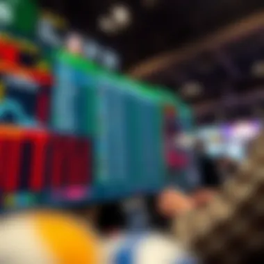 Dynamic live betting interface showcasing real-time odds updates