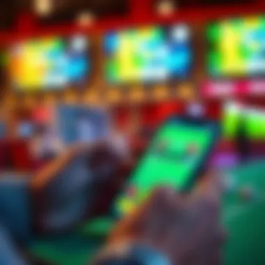 User-friendly mobile application for live betting