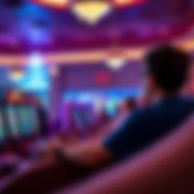 Customer enjoying a game at Kings Casino NC, capturing the atmosphere