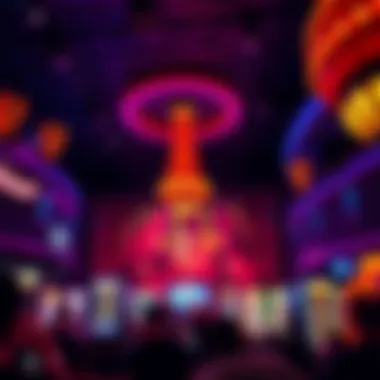 Entertainment Venue at Sacramento's Largest Casino A lively entertainment venue in the casino showcasing a performance, capturing the vibrant atmosphere of live shows.