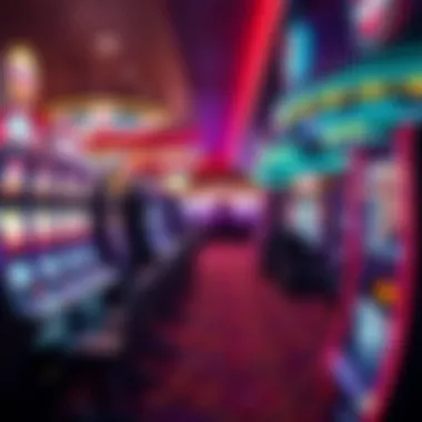 Gaming Floor Experience at Sacramento's Largest Casino A vibrant gaming floor filled with various slot machines and table games, highlighting the excitement of the gambling experience.