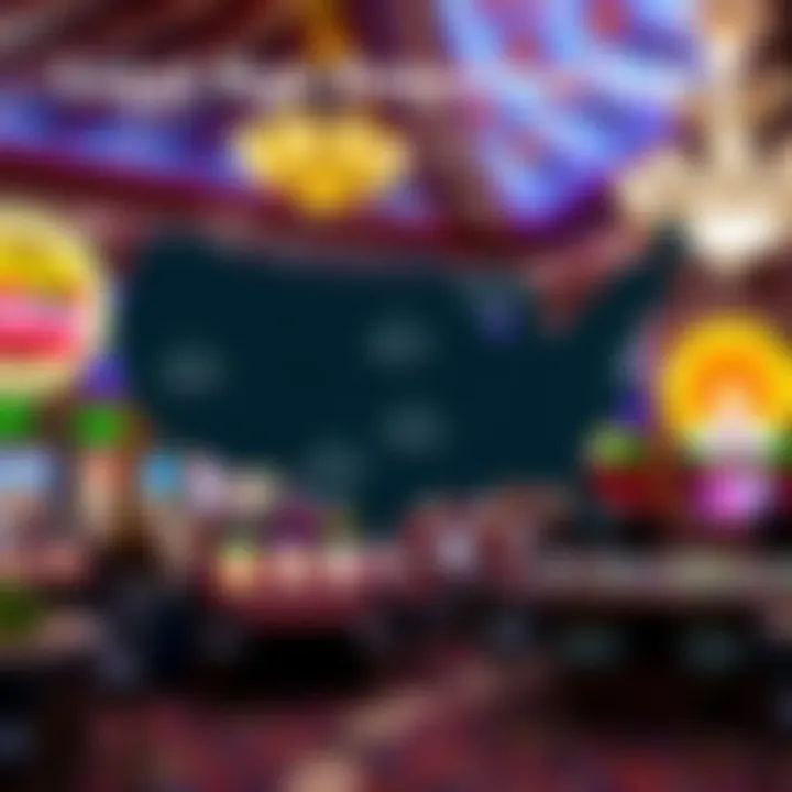 Map showing varying legal age requirements for casinos