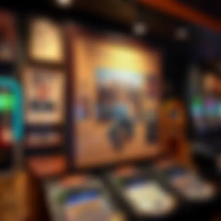 Historical memorabilia of Little River Band displayed at the venue